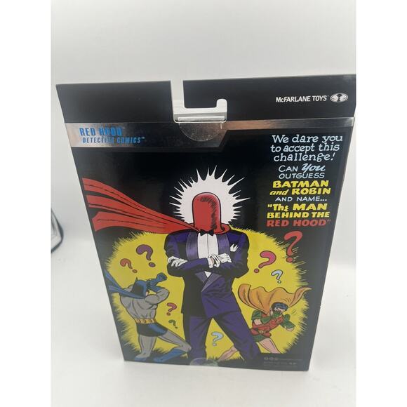 MCFARLANE TOYS COLLECTOR PLATINUM EDITION CHASE VARIANT - RED HOOD - DETECTIVE - Picture 5 of 8